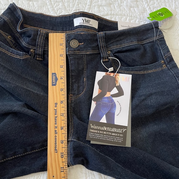 YMI WannaBettaButt Flare Jeans 9/29 NWT - Picture 12 of 14